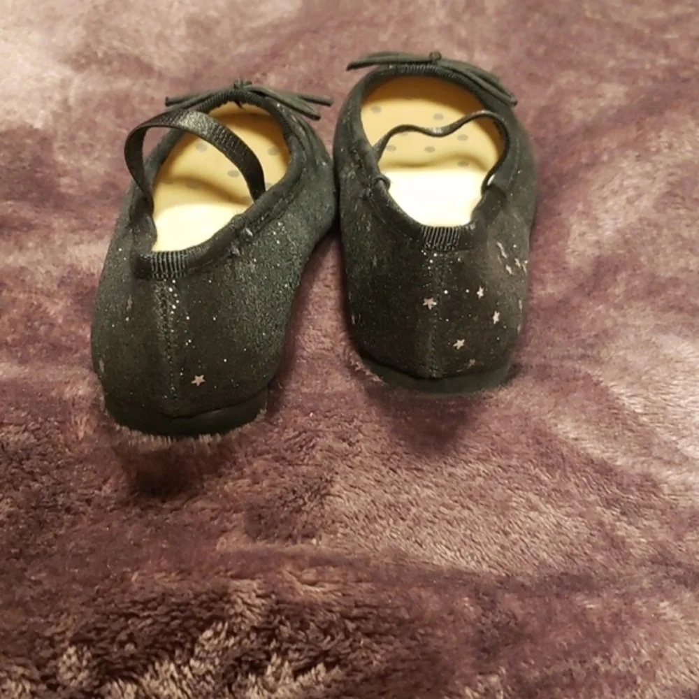 Cat‎ and Jack Sparkly Star Ballet Shoes